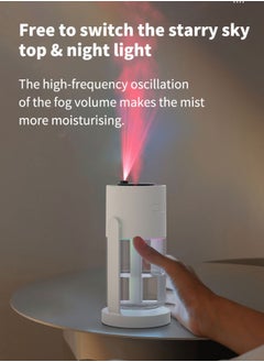 UChic Humidifiers for Bedroom,Humidifier USB Powered with Starry Sky,Auto Shut-off and Colorful Lighting Design,Silent,Mist Output  - Image 3