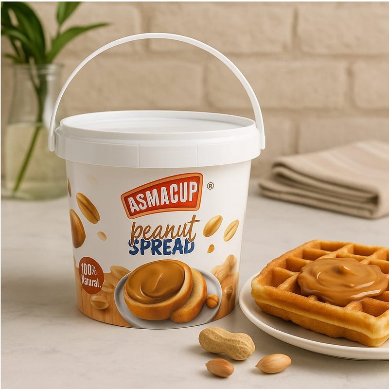 Asmacup peanut butter Spread 900 gm - Image 2