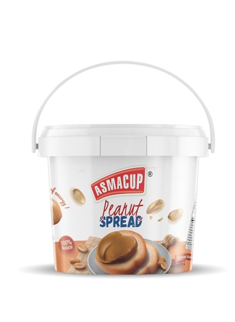 ASMACUP Asmacup peanut butter Spread 900 gm  - Image 1