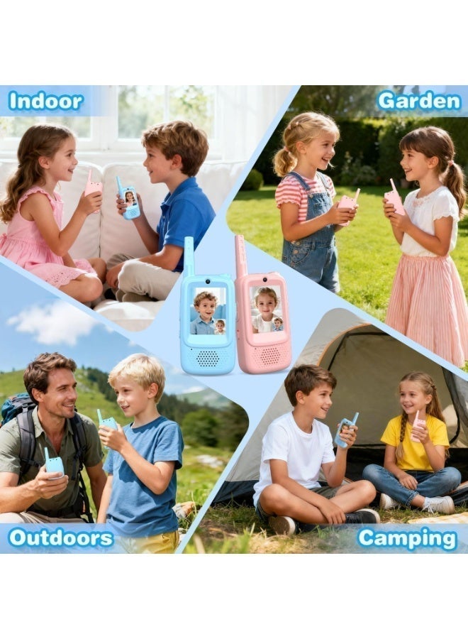 Kids Smart Play Gadget with Screen, Long Range Voice Fun Device, Rechargeable Portable Handheld Toy for Boys Girls Indoor Outdoor Adventure Gift - Image 5