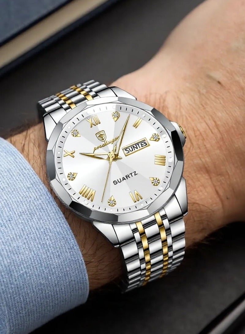 POEDAGAR Watches for Men ,Man Watch  Waterproof Luminous Men's Watch Quartz，Men's Wrist Watches - Image 3