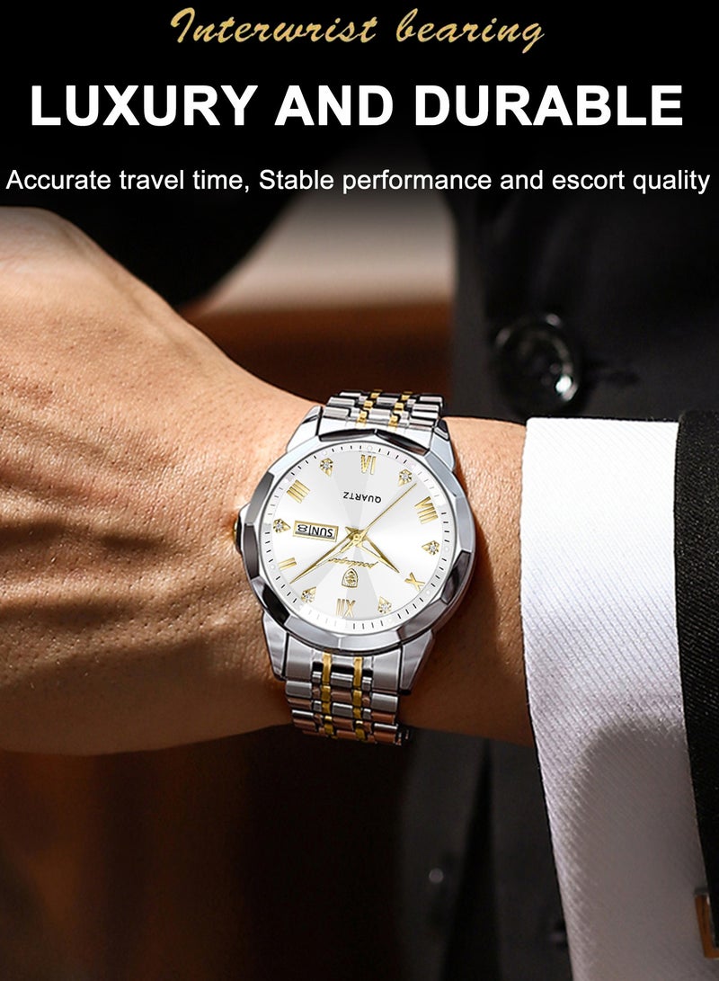 POEDAGAR Watches for Men ,Man Watch  Waterproof Luminous Men's Watch Quartz，Men's Wrist Watches - Image 4