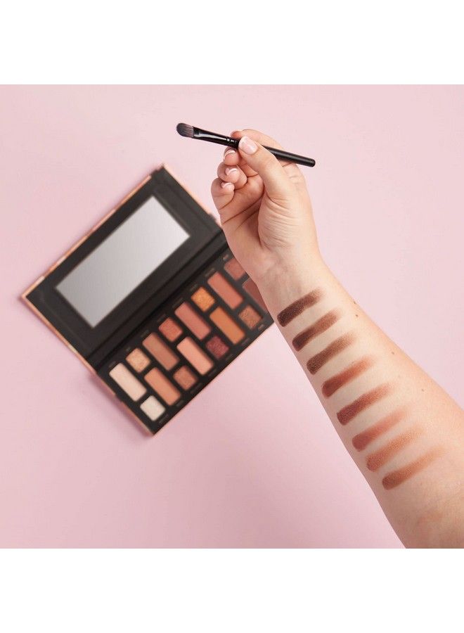 W7 Nudification Pressed Pigment Palette 16 High Impact Nude Colors Flawless LongLasting Glam Makeup - Image 3