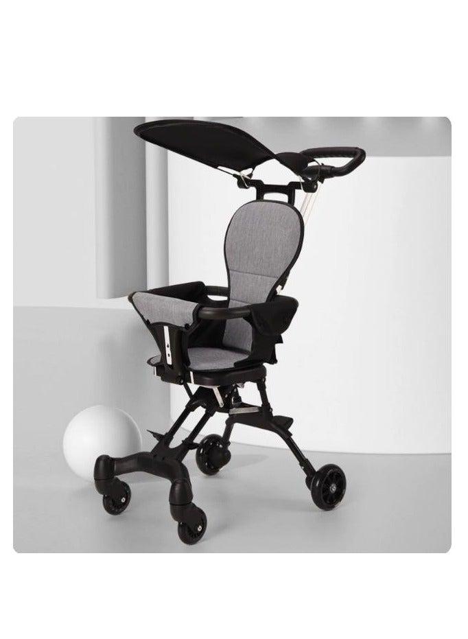 Baby Stroller Lightweight Foldable for Travel – Cabin-Friendly Trolley Pram for Kids, Perfect for Airplane Travel, Foldable Baby Stroller for Easy Storage, Ideal for Babies and Toddlers Up to 5 Years - Image 1