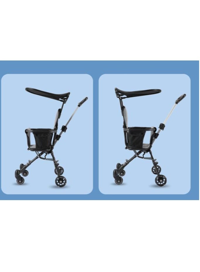 Baby Stroller Lightweight Foldable for Travel – Cabin-Friendly Trolley Pram for Kids, Perfect for Airplane Travel, Foldable Baby Stroller for Easy Storage, Ideal for Babies and Toddlers Up to 5 Years - Image 4