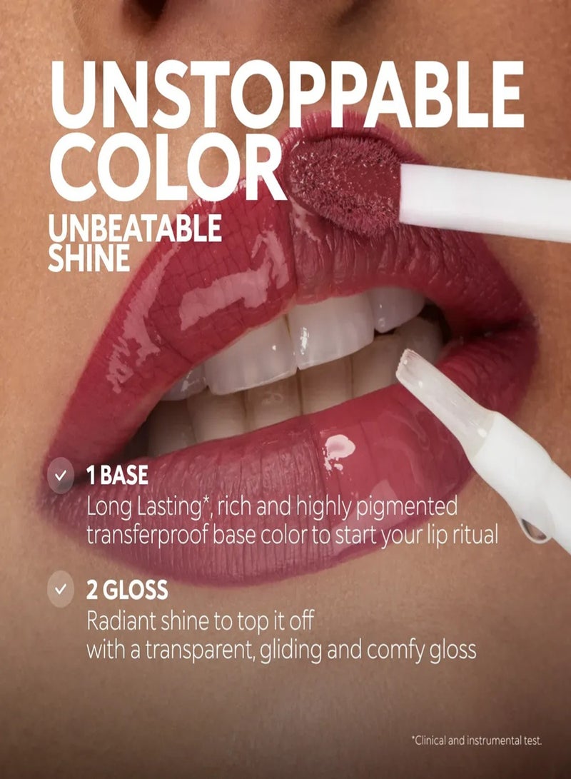 KIKO Milano Unlimited Double Touch Lipstick 129 Burnt Tangerine - Image 4