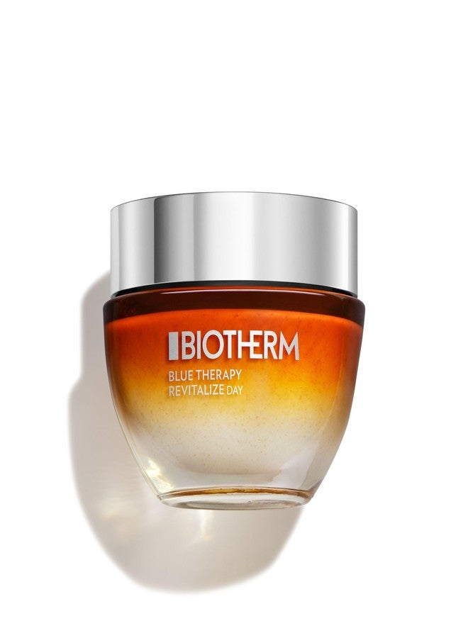 Biotherm Blue Therapy Amber Algae Revitalize Day Cream, Anti-Aging Moisturizer for Dehydrated and Mature Skin with Amber Algae, Nourishing and Firming Formula for a Glowing Complexion, 1.7 Fl. Oz. - Image 1