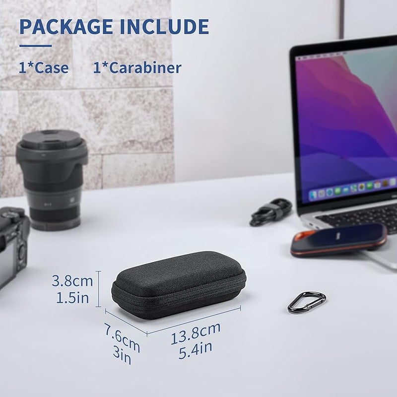 Yinke Deizang  Hard Case for SanDisk Extreme Pro/SanDisk Extreme Portable External SSD 500GB 1TB 2TB, Travel Case Protective Cover Storage Bag - Image 4