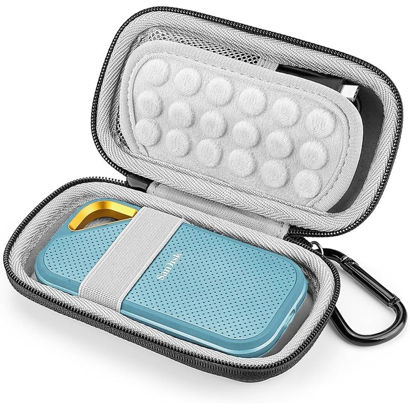 Yinke Deizang  Hard Case for SanDisk Extreme Pro/SanDisk Extreme Portable External SSD 500GB 1TB 2TB, Travel Case Protective Cover Storage Bag - Image 1