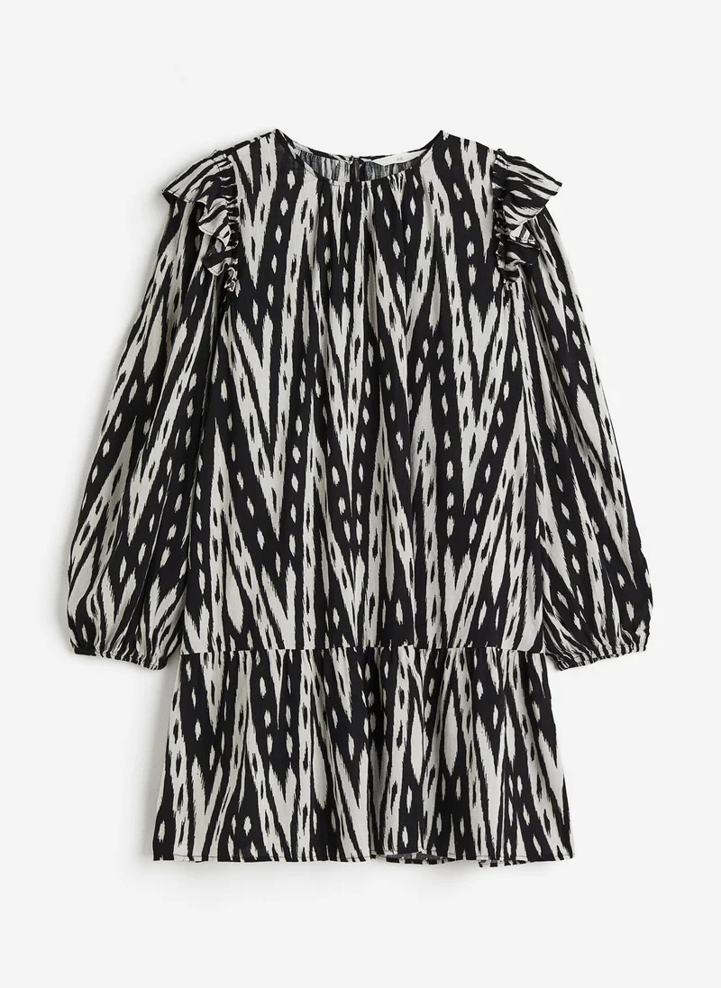 H&M Frill Trimmed Dress