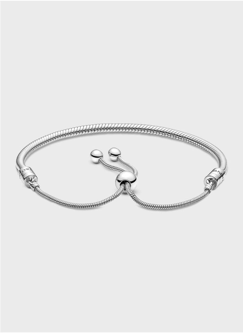 Pandora Moments Snake Chain Slider Bracelet - Image 2