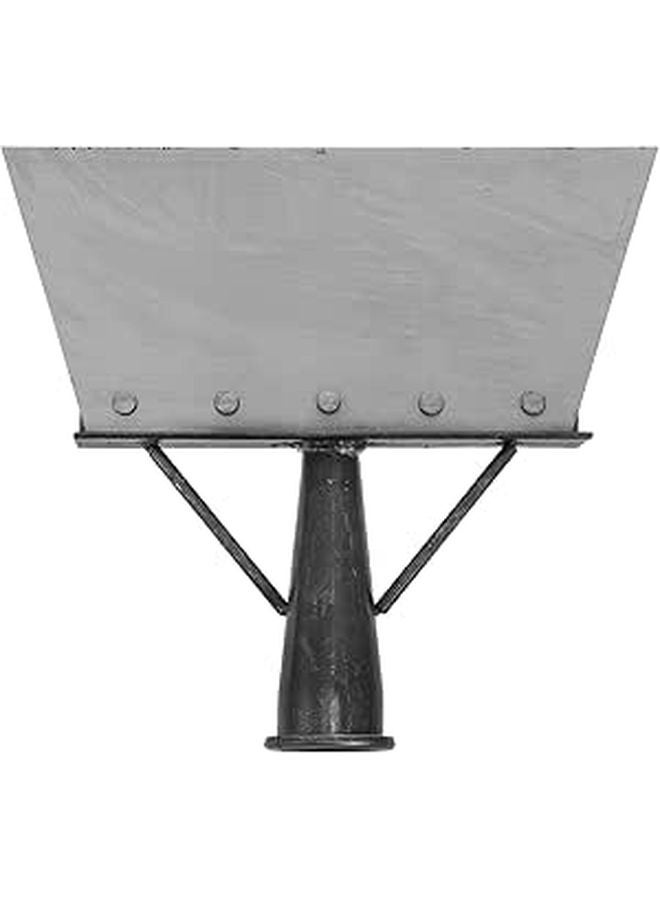 Heavy Duty Metal Multifunctional Garden Shovel for Ice Removal and Poultry Waste Cleaning - Image 1