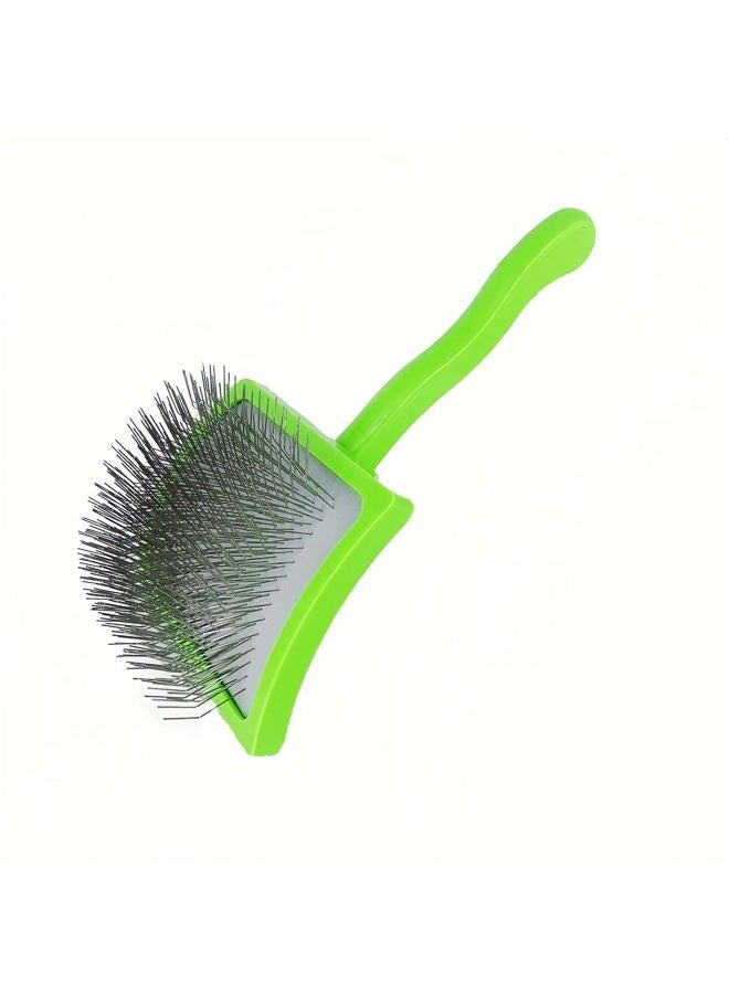 Dog Brush For Long Haired Dogs Poodles Golden Doodles,Slicker Brush Large Dog Pet Grooming Wire Brush and Deshedding