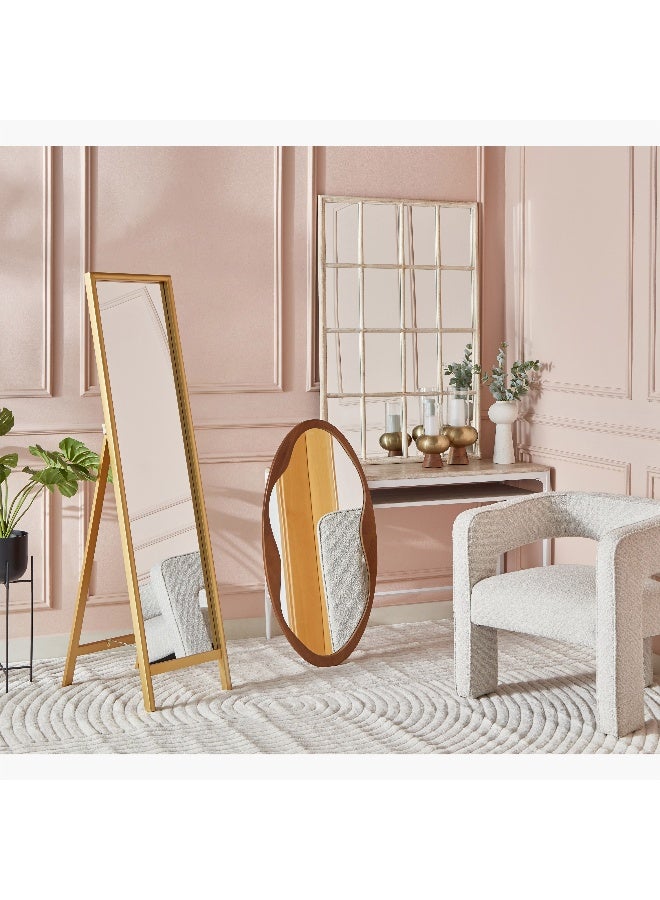 Home Box Reda Wooden Large Size Frame Window Mirror 120 x 80 cm  - Image 5