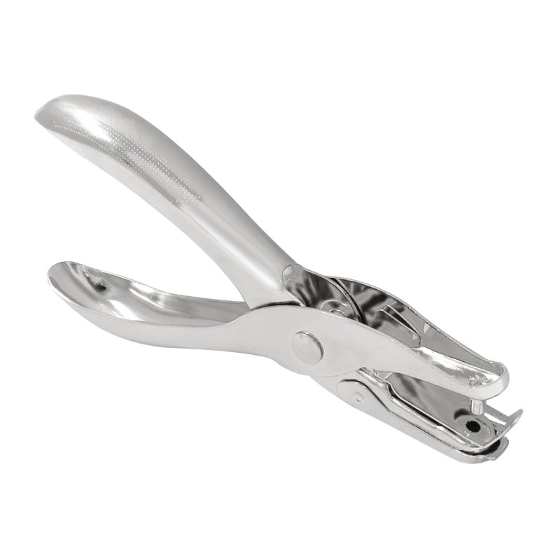 Rierdge 1Pcs 1/8â€/ 3mm Small Mini Metal Hole Punchers Tiny Circle Shaped Hole Handheld Paper Punch Punchers for Greeting Cards, Paper, Invitations, 8 Sheet Punch Capacity - Image 1
