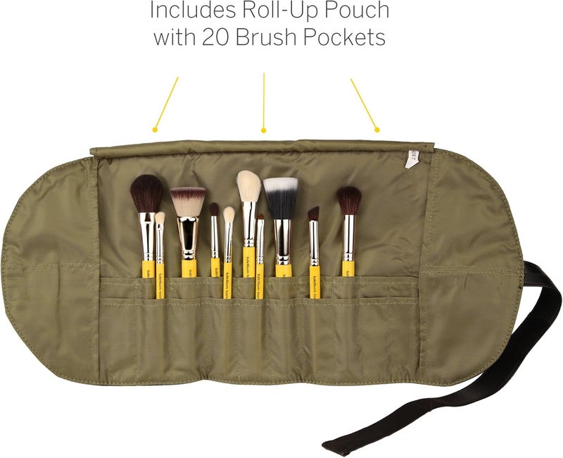Bdellium Tools Studio Mineral 10 Piece Makeup Brush Set - Image 3