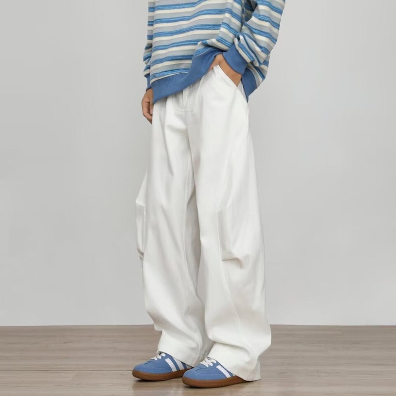 Unisex Classic Denim Jeans Loose Fit Daily Outdoor Wear - Image 5