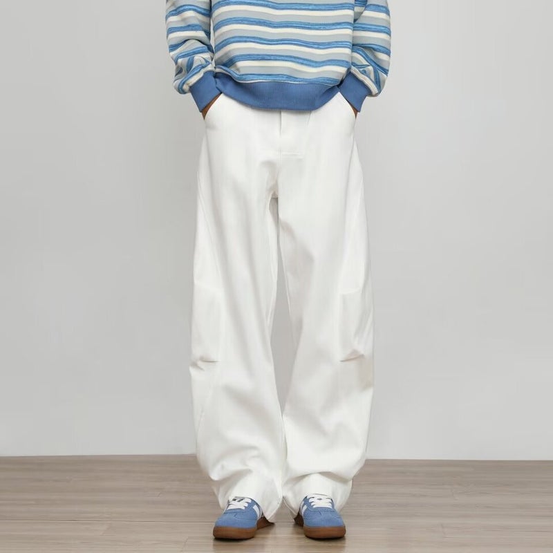 Unisex Classic Denim Jeans Loose Fit Daily Outdoor Wear - Image 3