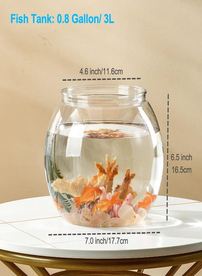 Newpol Aquarium Fish Bowls (0.8Gallon/3L) - Image 2
