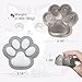 AFKLMNE 2Pack Taba Squishy Cat Paw Sensory Fidget Toys Adults Anxiety Stress Relief Squeeze Toy Soft Cute Kawaii Squishys for Desk School Gray - Image 4