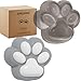 AFKLMNE 2Pack Taba Squishy Cat Paw Sensory Fidget Toys Adults Anxiety Stress Relief Squeeze Toy Soft Cute Kawaii Squishys for Desk School Gray - Image 2