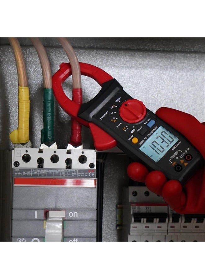 UNI-T Digital Clamp Meter 1000V UT205A+ UT206A+ AC DC Current Pliers Clamps Voltage Tester Ammeter Resistance Temperature Test(UT205APLUS) - Image 2