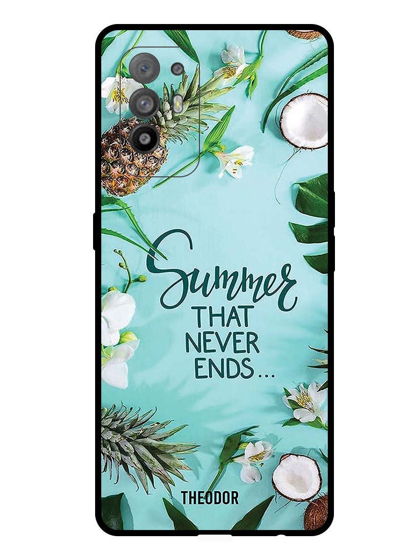 Theodor Protective Case Anti ScratchShockproof Cover For OPPO A95 5G Summer That Never Ends - Image 1