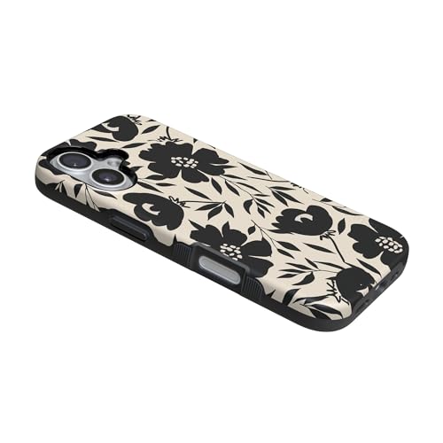 Casely iPhone 17 Case | Dark Fantasy | Contrast Floral | Bold Protective Design | Compatible with MagSafe - Image 3