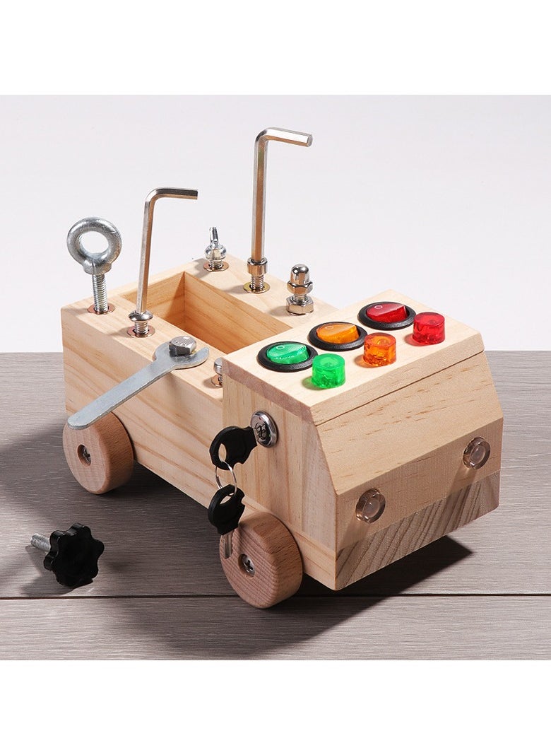 Construction Vehicle Assembly with Screwdriver and Nuts - Educational Toy for Toddlers 2-4 Years Old  - Image 5