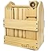 SWOOC Games Kubb Yard Game Set Premium Hardwood Viking Chess Set wWood Crate for Adults Kids Backyard Size Kubb Game for Kuub Tournaments with Friends Viking Game Kuube Outdoor Game - Image 3