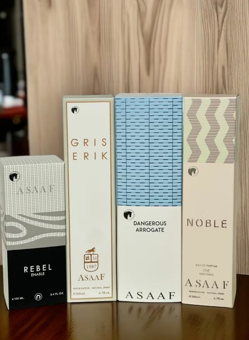 ASAAF A distinctive collection of Asaaf perfumes, 4 pieces - Image 1