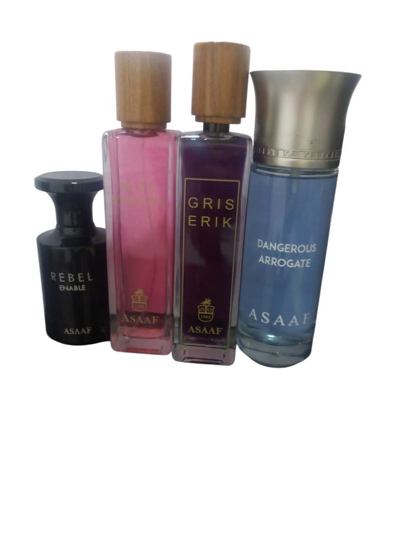 ASAAF A distinctive collection of Asaaf perfumes, 4 pieces - Image 2