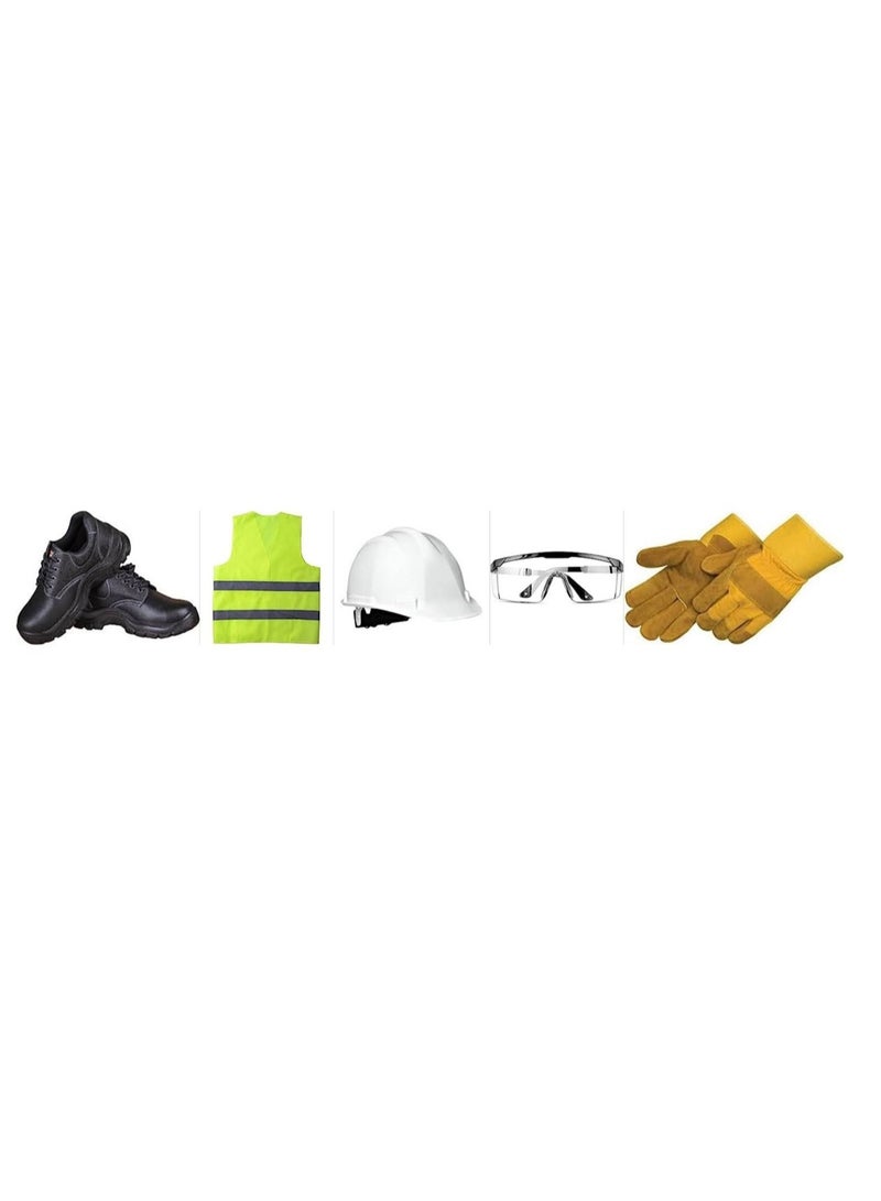 ABBASALI Safety Kit For Man Used In Construction cleaning Service automobiles Maintenance - Image 1