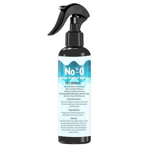 No-O Odour Control Spray 200 ml| Aquatic fragrance | Pet Area Freshener | Pet Odour Eliminator | Urine and Bad Smell Remover (200 ml, Spray) - Image 2