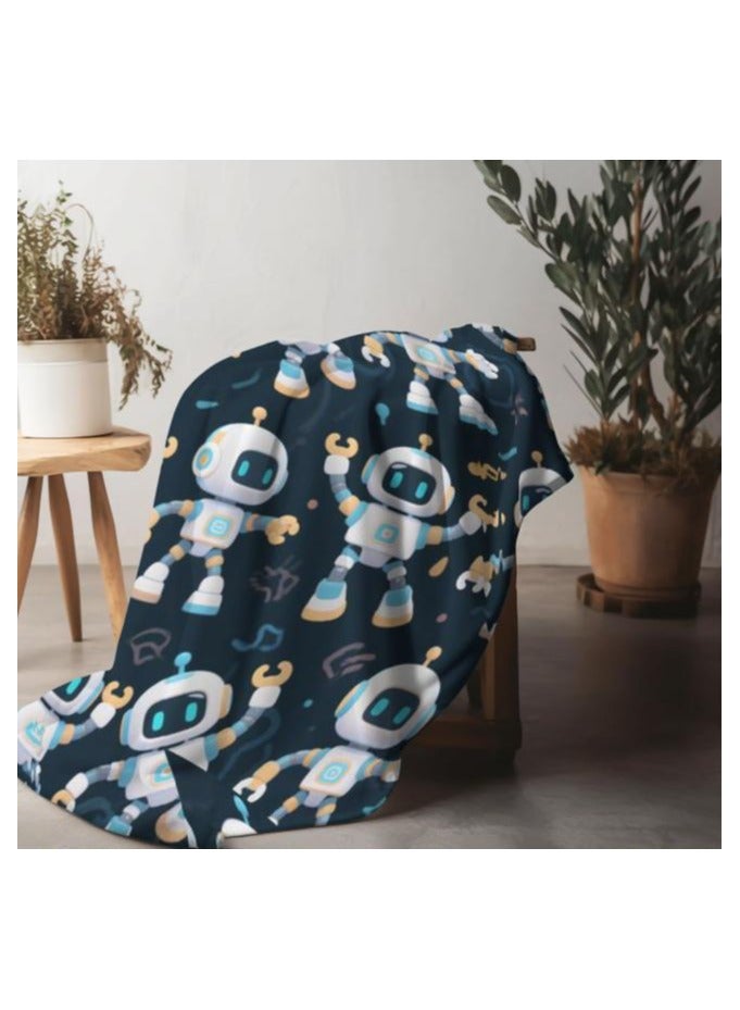 general Children's or student cartoon flannel thin blanket (warm and comfortable, suitable for sleep, games) 100cm*150cm - Image 5