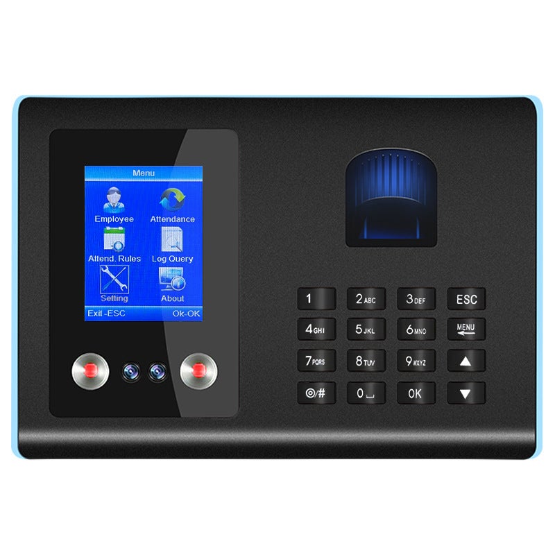 FA01H Face Recognition Attendance Machine – Employee Sign In Device with 25 Language Display - Image 3