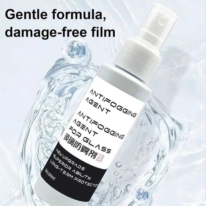 Anti Fog Agent 100ml Windshield Waterproof Cleaner Long Lasting for Car Truck SUV Window Mirrors Helmets Goggles - Image 5