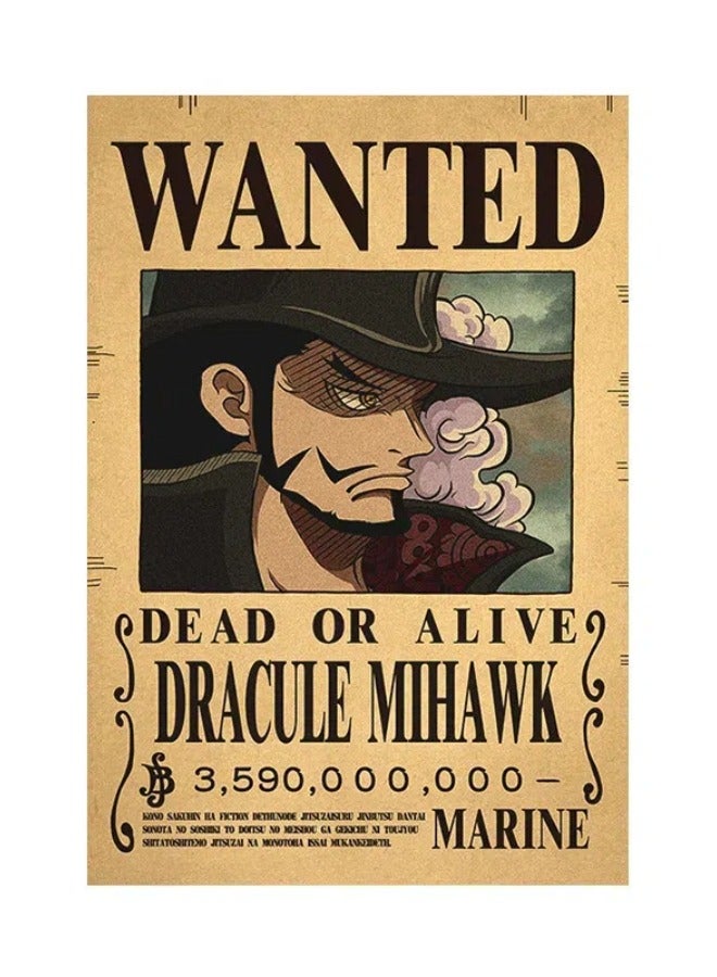 ملصق حائط من أنمي ون بيس شيتشيبوكاي مكون من 11 قطعة مقاس 42 × 28 سم - Image 3