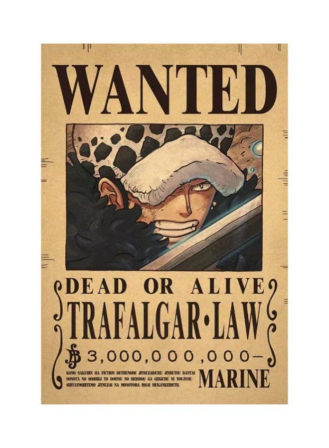 ملصق حائط من أنمي ون بيس شيتشيبوكاي مكون من 11 قطعة مقاس 42 × 28 سم - Image 5