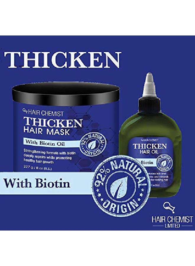 Hair Chemist Solutions Thicken Hair Oil With Biotin 2.5 Oz - Image 4