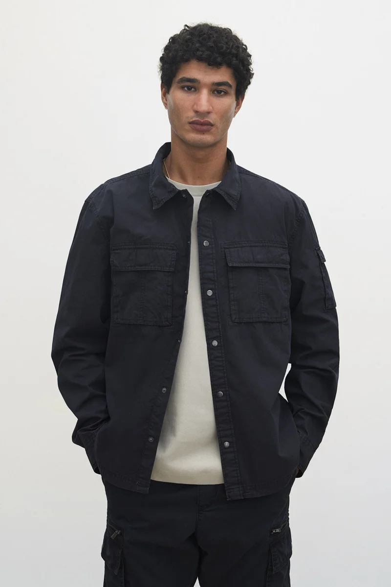 اتش اند ام Regular Fit Utility overshirt