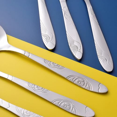 TrekEaze Stainless Steel Reusable Travel Cutlery Set – 4-Piece Portable Utensils with Knife, Fork, Spoon & Chopsticks in Zipper Case Compact Eco-Friendly Flatware for Camping,Office, Travel & Outdoors - Image 3