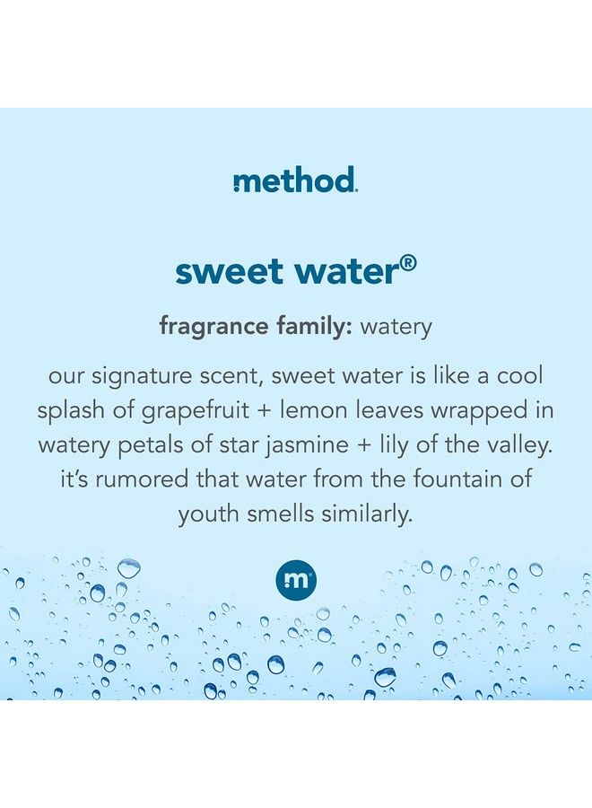 Method Foaming Hand Soap Sweet Water 10 Fl Oz (Pack Of 6) Packaging May Vary - Image 3