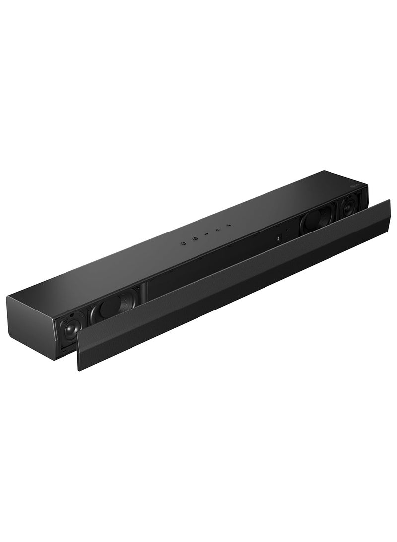 LG S20A 2.0 ch. Soundbar, Dolby Digital, TV Synergy, Wow Interface, DTS Digital Surround (New 2025 Model) S20A black - Image 5