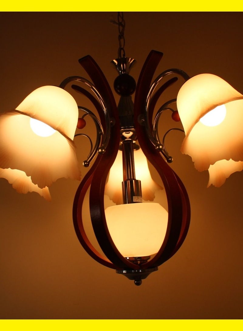 Chandelier 5723/5+1 Brown - Image 1