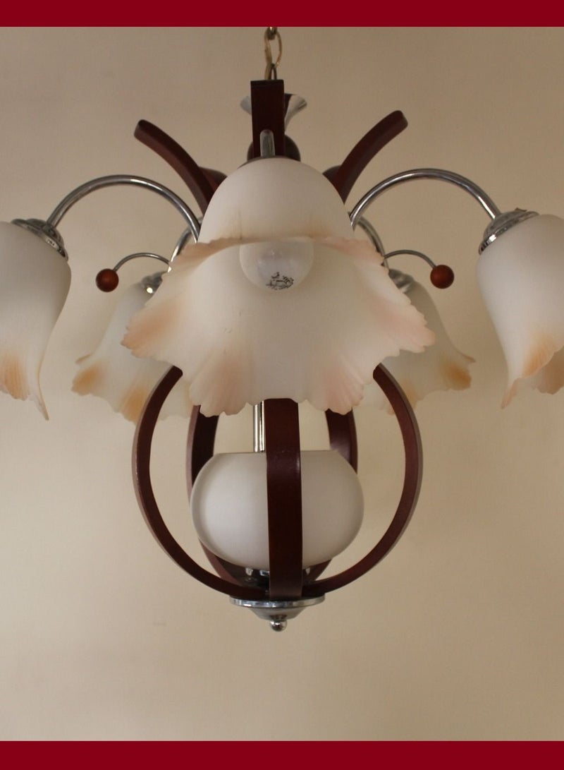 Chandelier 5723/5+1 Brown - Image 4
