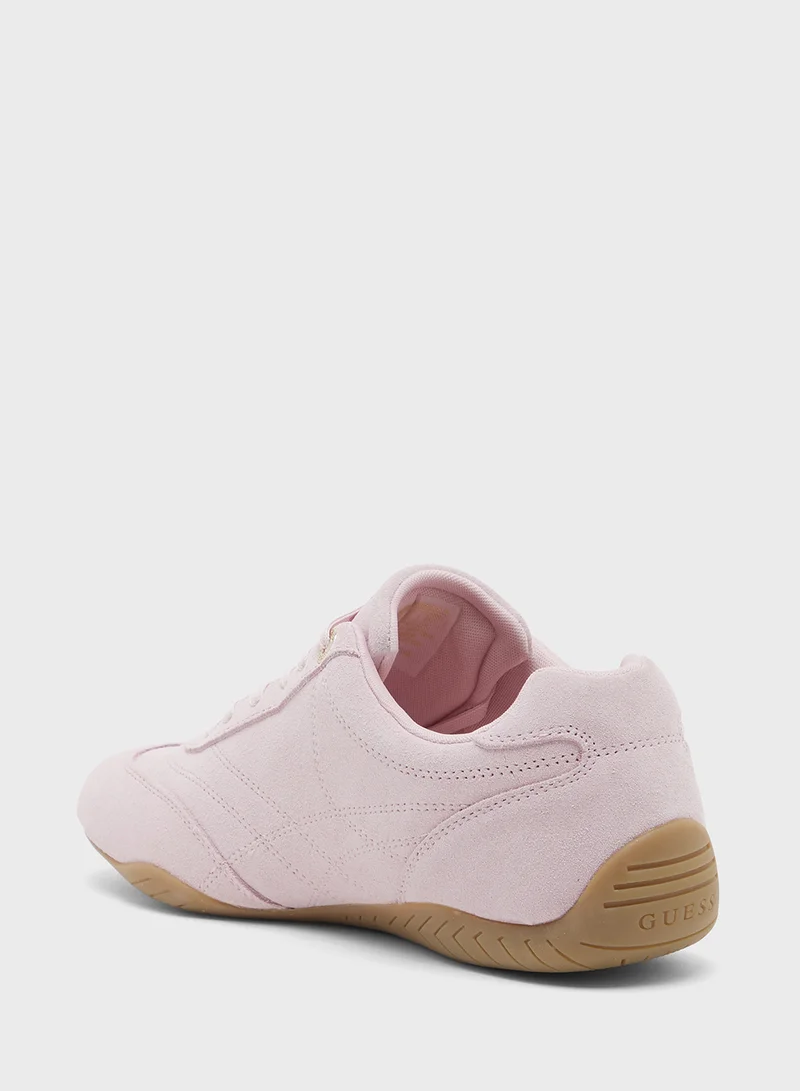 GUESS Lace Up Low Top Sneakers
