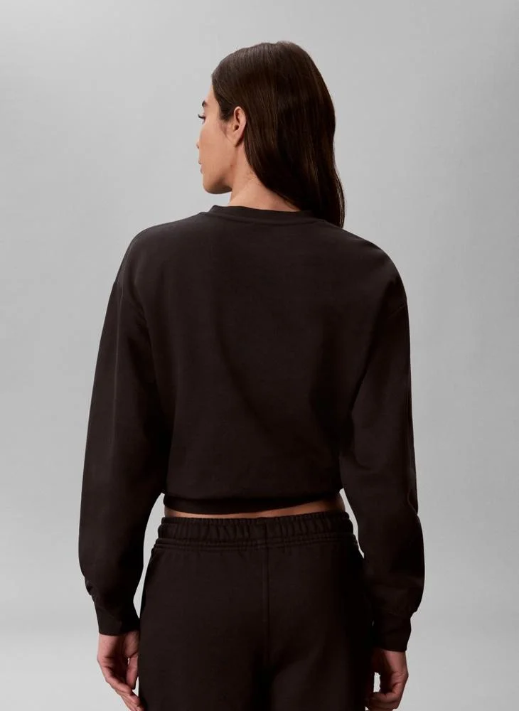 Calvin Klein Jeans Relaxed Monogram French Terry Jumper