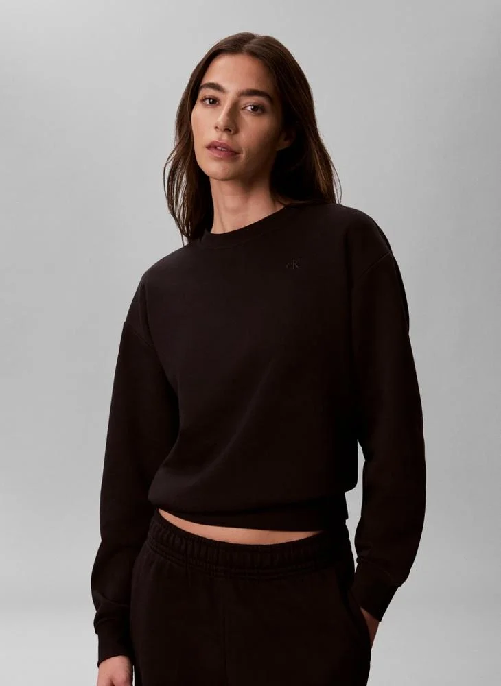 Calvin Klein Jeans Relaxed Monogram French Terry Jumper