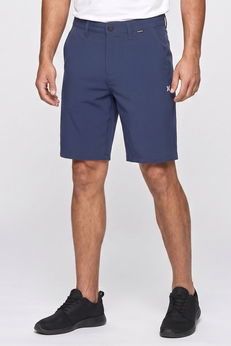 Hurley Men Sportswear Fit 9,75 Inseam Outdoor Shorts, Blue - Image 1